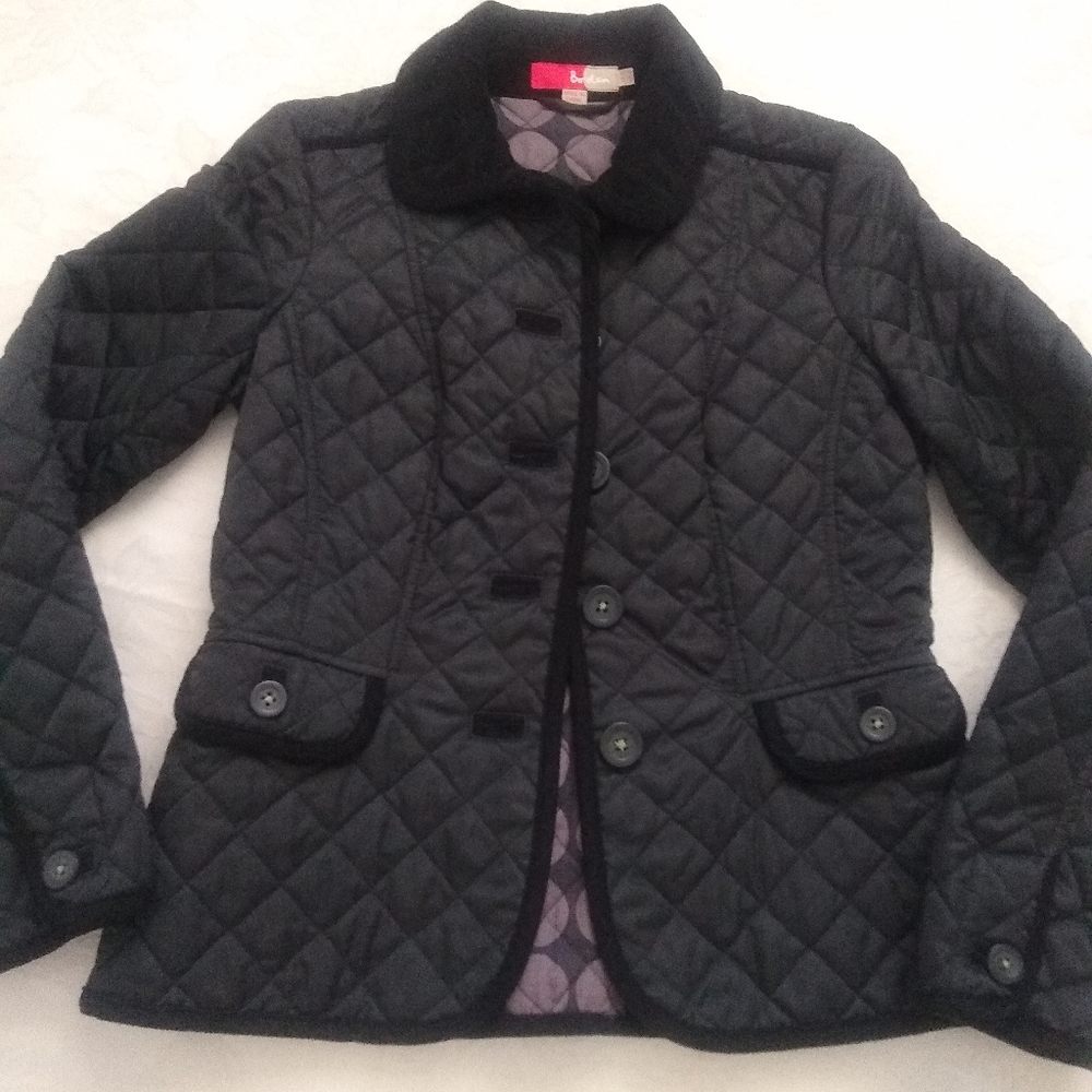 Boden diamond quilted equestrian barn jacket